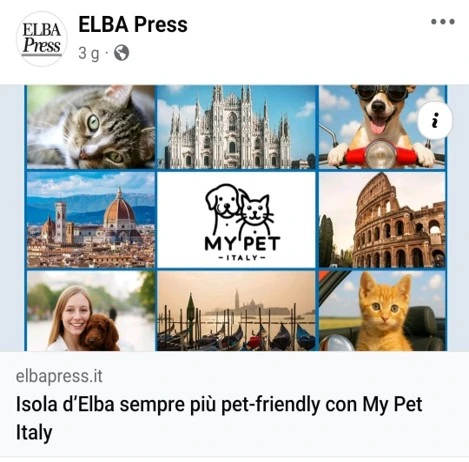 Corso Isola d'Elba - My Pet Italy